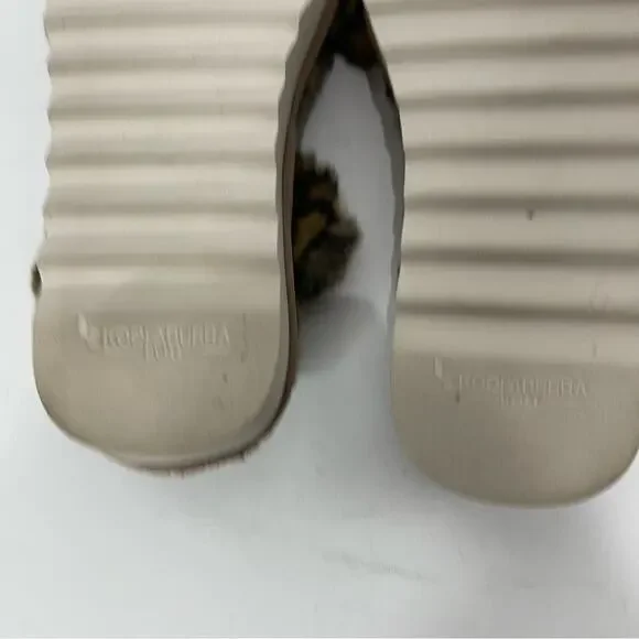 Koolaburra by UGG Faux-Fur Slide Sandals Cheetah Size 9 - Picture 8 of 11